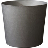 Pot de fleurs Conique Ø 50 cm - EDA - Element - 62,2 L - Intérieur / Extérieur - Ø 49,5 x H. 42 cm - Gris Anthracite