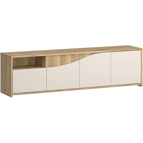 Meuble TV - PoeM - Sable - 203,9 x 42 x 55,8 cm