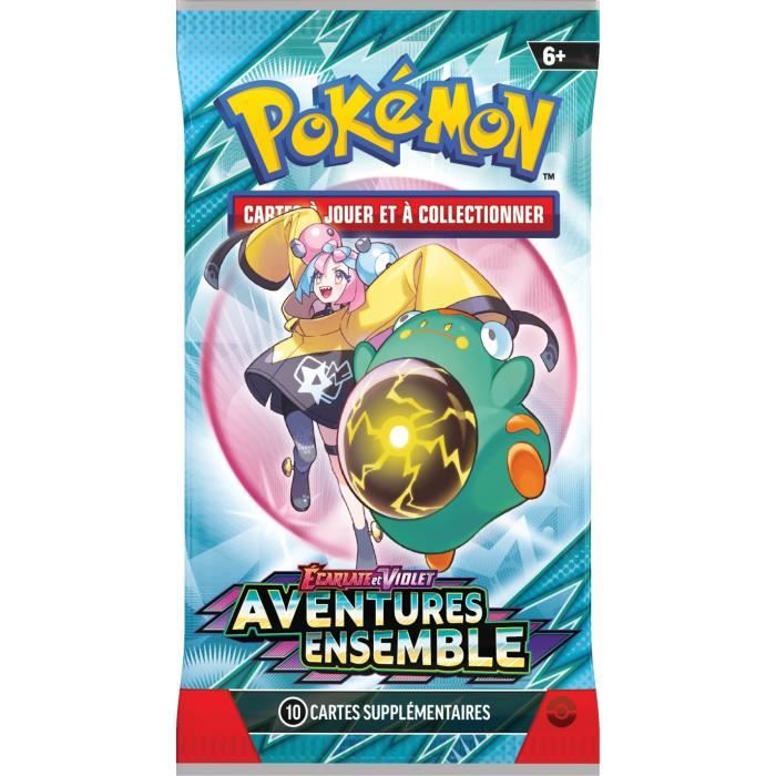 Booster Pokémon - Ecarlate et Violet - Aventures ensemble - EV09 -  Booster de 10 cartes aléatoires