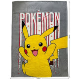 Plaid - POKEMON - Pikachu - 130 x 180 cm