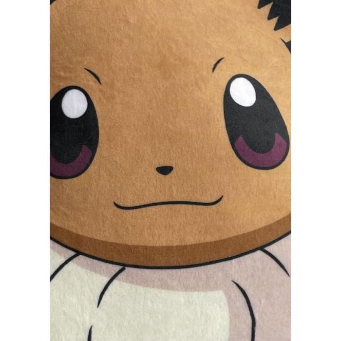 Coussin premium 3D - POKEMON - Evoli - Microfibre - 40 cm