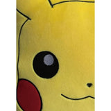 Coussin premium 3D - POKEMON - Visage Pikachu - Microfibre - 40 cm