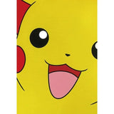 Coussin double face - Carré - POKEMON - Pikachu et Carapuce - Microfibre - 40 x 40 cm