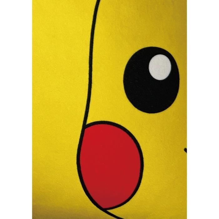 Coussin double face - Carré - POKEMON - Starter - Microfibre - 40 x 40 cm