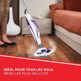 Nettoyeur Vapeur 2-en-1 POLTI Vaporetto SV440 - Balai ou Nettoyeur a Main - 11 Accessoires Inclus - Chauffage en 15 Secondes