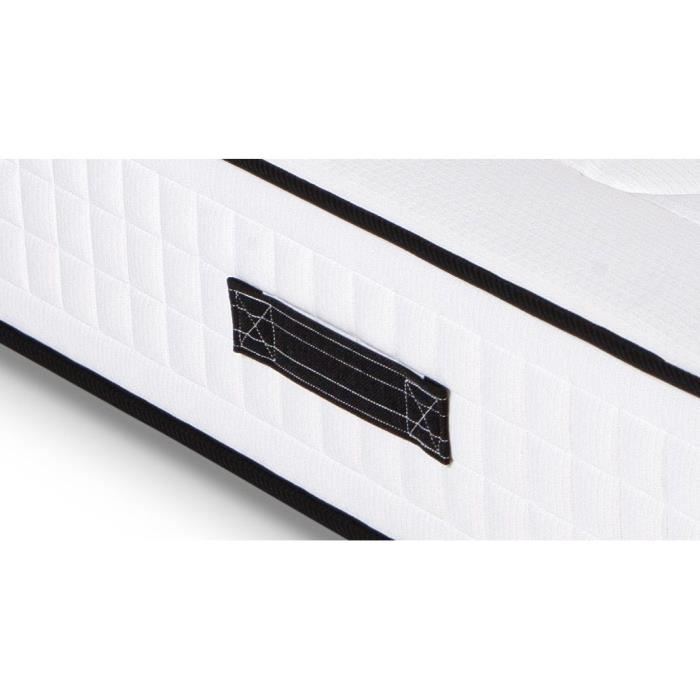 URBAN Collections BERLIN Matelas 140 x 190cm - 792 ressorts ensachés - 7 zones de confort - 30 cm - Ferme