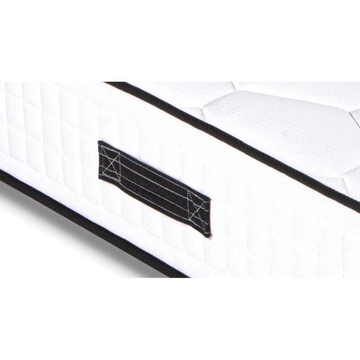 URBAN Collections NEW-YORK Ensemble sommier et matelas 140x190cm - 798 ressorts ensachés