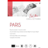 URBAN Collections PARIS Ensemble sommier et matelas 140 x 190cm - 798 Ressorts ensachés et mémoire de forme - 24 cm - Ferme