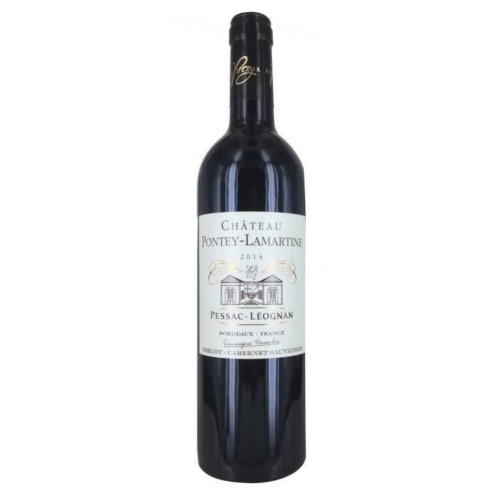 Château Pontet-Lamartine 2018 Pessac Léognan - Vin rouge de Bordeaux