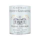 Château Pontet-Lamartine 2018 Pessac Léognan - Vin rouge de Bordeaux