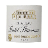 Château Pontet Plaisance 2021 Saint-Emilion Grand Cru - Vin rouge de Bordeaux