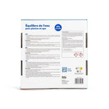 Kit de traitement - POOLSAN - Kit Équilibre de l'Eau - pH+/pH-/TA+ 400g - 25 bandelettes