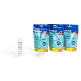 Kit de traitement - POOLSAN - Kit Équilibre de l'Eau - pH+/pH-/TA+ 400g - 25 bandelettes