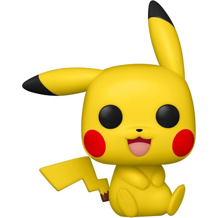 Figurine Funko Pop! - Pokémon Pikachu Assis - Vinyle
