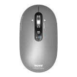 Souris sans fil - PORT Designs - 910009 PURE - Bluetooth - Rechargeable - Gris