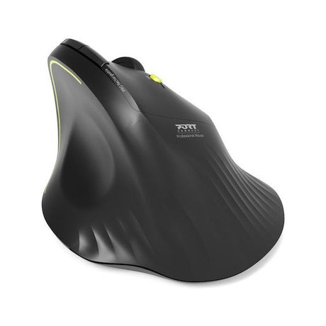 Souris sans fil - PORT Designs - 910200 ERGO - Bluetooth & 2.4 GHz - Noir