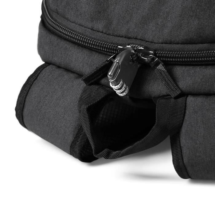 Sac a dos PC - PORT DESIGNS - Pour ordinateur portable HOUSTON - 17.3 pouces - Noir