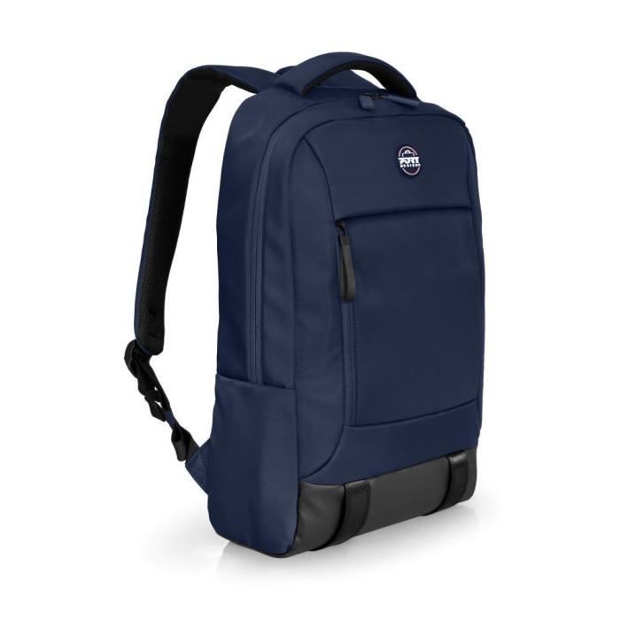 Sac a dos PC - PORT DESIGNS - Pour ordinateur portable moderne & confortable TORINO II - 15.6/16 pouces - Bleu