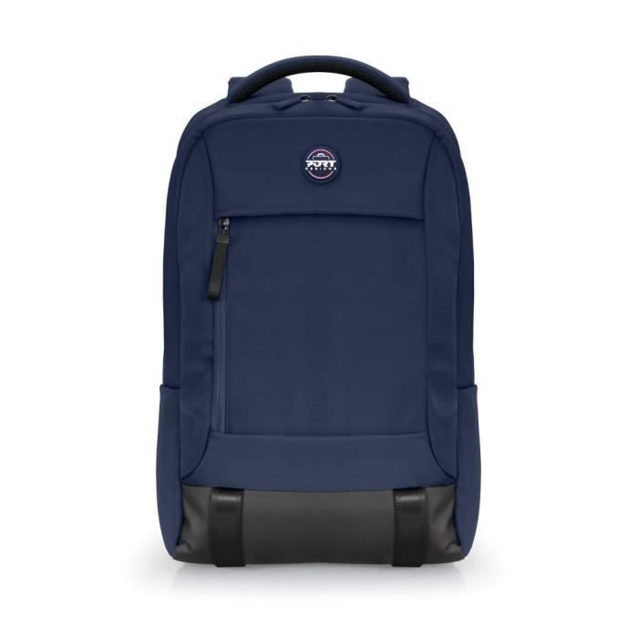 Sac a dos PC - PORT DESIGNS - Pour ordinateur portable moderne & confortable TORINO II - 15.6/16 pouces - Bleu