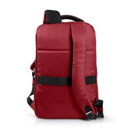 Sac a dos PC - PORT DESIGNS - Pour ordinateur portable moderne & confortable TORINO II - 15.6/16 pouces - Rouge
