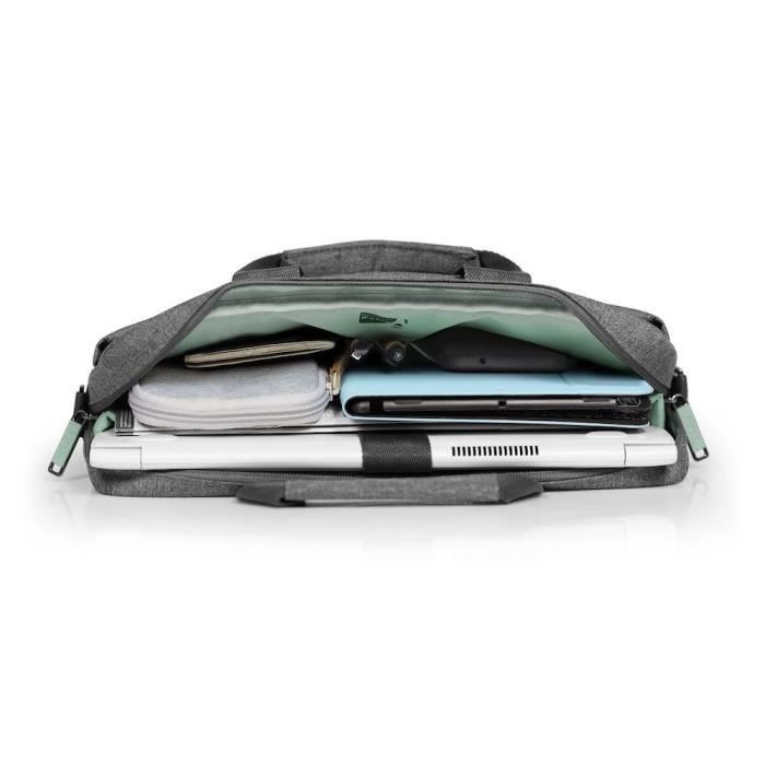 Sacoche PC - PORT DESIGNS - Pour ordinateur portable ECO YOSEMITE - 15.6 pouces - Gris