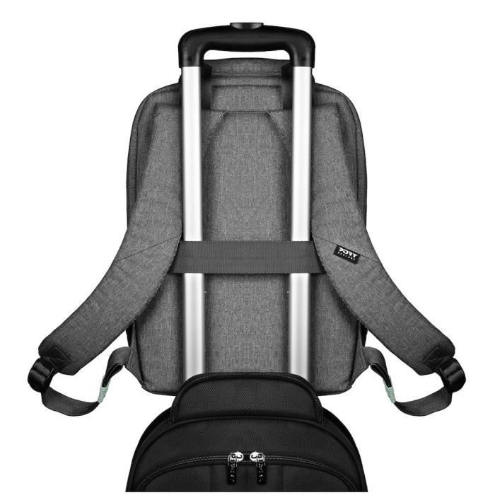 Sac a dos PC - PORT DESIGNS - Pour ordinateur portable ECO YOSEMITE - 12 litres - 13/14 pouces - Gris