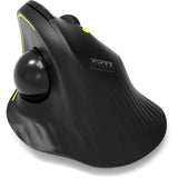 Souris sans fil - PORT Designs - 900719 TRACKBALL ERGO - Bluetooth & 2.4 GHz - Rechargeable - Noir