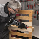 Scie sabre 710w a tete rotative 180°