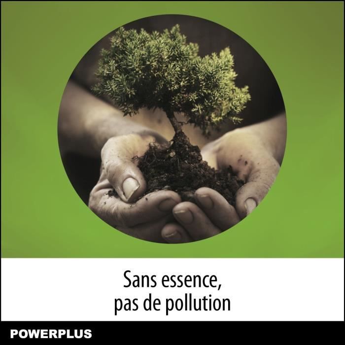 Taille-Haie Batterie Dual Power - DUAL POWER - POWDPG75320 - Lame de 580 mm - Écart de 18 mm