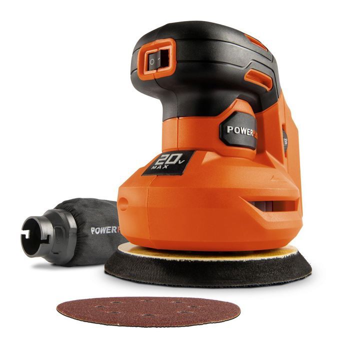 Ponceuse excentrique sans fil 20V Ř125 - DUAL POWER POWDP50400