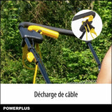Tondeuse a gazon électrique - POWERPLUS - POWEG62203 - 1000 W - 320 mm Ø - Avec ramassage et éjection arriere