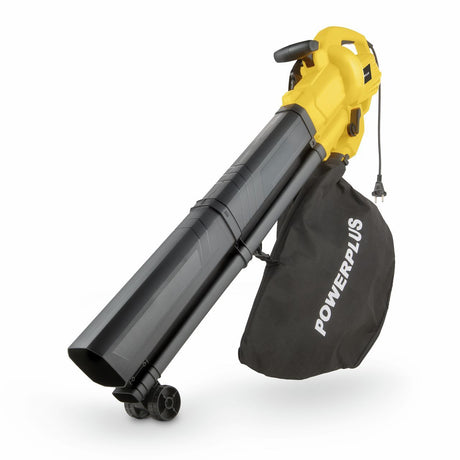 Souffleur de feuilles électrique - POWER PLUS - POWEG4030 - 3300 W - Vitesse d'air maximale de 250 km/h
