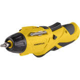 Tournevis - POWERPLUS - 4 V - POWX00406 - Eclairage LED - Poignée ajustable - Porte-embout magnétique HEX