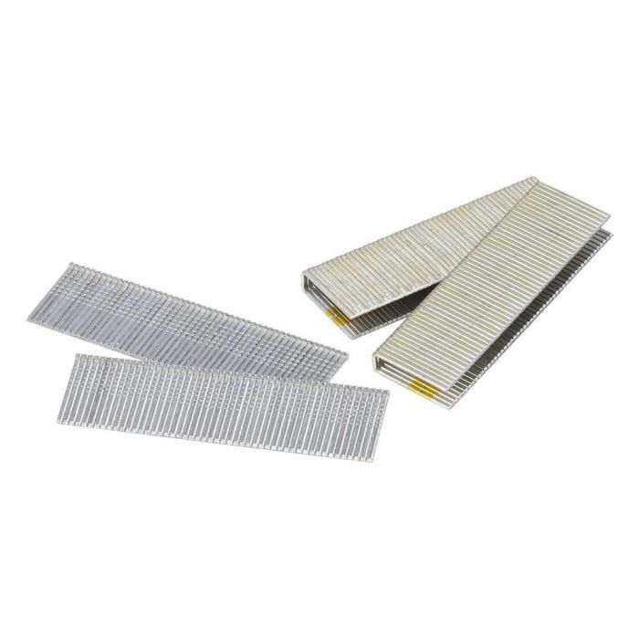 Agrafeuse-cloueuse sans fil 20V + 100 agrafes + 100 clous - DUAL POWER POWDP7010 - Livrée sans batterie ni chargeur