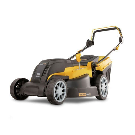 Tondeuse Gazon Électrique POWERPLUS POWXG6281 - 2000W, 420mm Ř, Ramassage, Mulching, Éjection Arriere