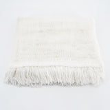 Rideau Marseillais tissé Blanc - 225 x 140 cm - TOISON D'OR