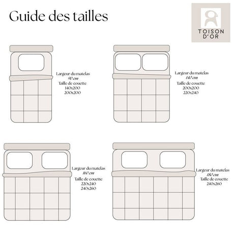 HUDSON - Couette Légere Microfibre - 200gr/m2 - Gris & Rouge - 140 x 200 cm