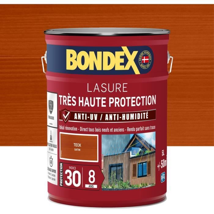 BONDEX Lasure lasure ind 30 / 8 ans 5l