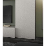 Composition murale TV - PRATO - Gris effet pierre - 277 x 40 x 210 cm