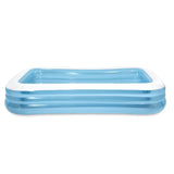 Piscine rectangulaire givrée - INTEX - 1020 Litres - 6 ans et + - 305 x 183 x 56 cm