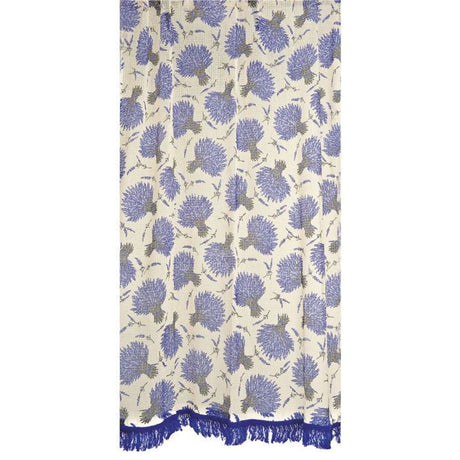 Rideau Marseillais tissé Lavande - 225 x 140 cm - TOISON D'OR