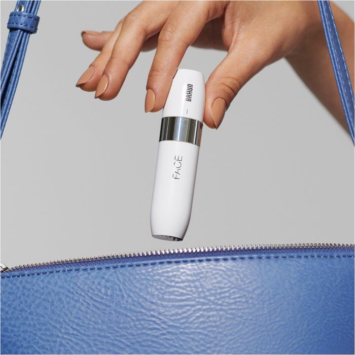 Rasoir Visage électrique pour femme Braun Face Mini FS1000 - Fonction Smart Light - Blanc