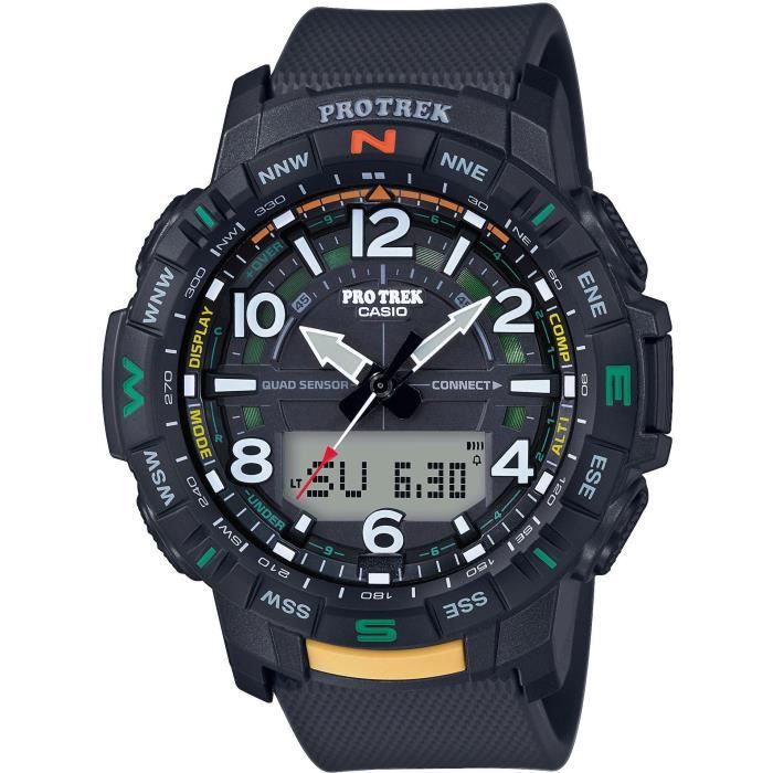 Horloge - PRO TREK - PRT-B50-1ER - Noir - Étanchéité 20 Atm - Autonomie 1 mois