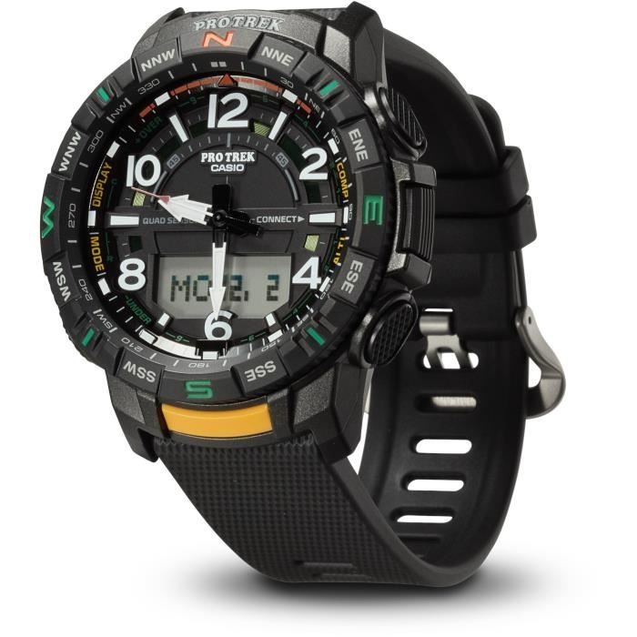 Horloge - PRO TREK - PRT-B50-1ER - Noir - Étanchéité 20 Atm - Autonomie 1 mois
