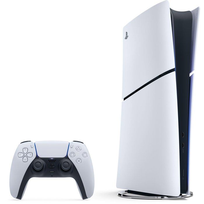 Pack PS5 Digitale (sans lecteur CD) : Console PlayStation 5 (Modele Slim) + Fortnite Flowering Chaos