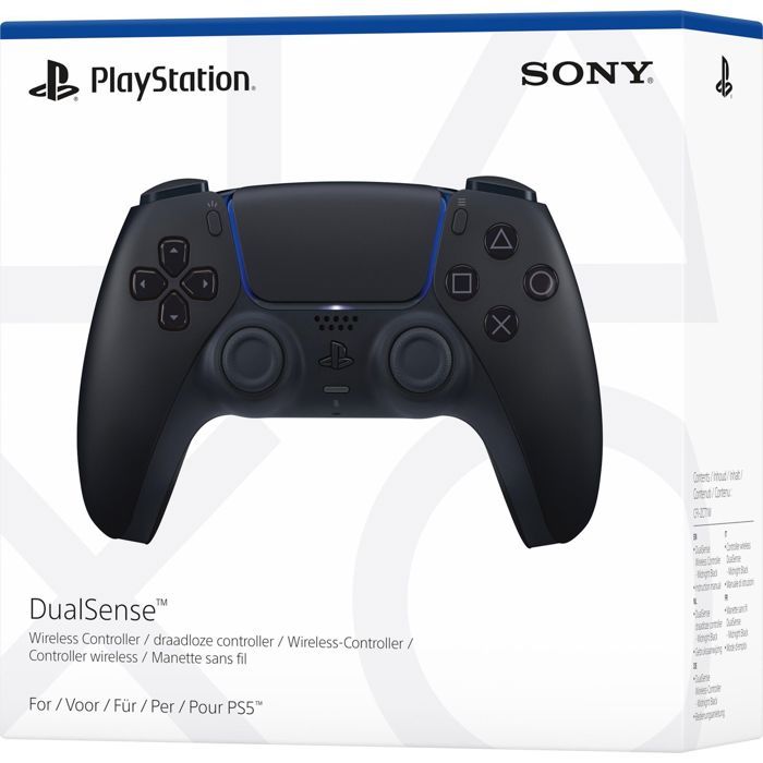 Manette sans fil DualSense - Midnight Black I PS5 et PC