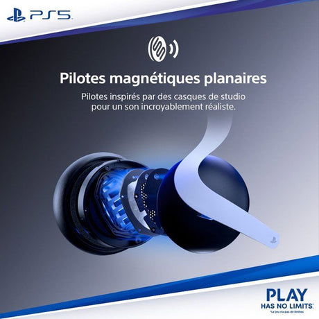 Casque-micro sans fil PULSE Elite - Midnight Black