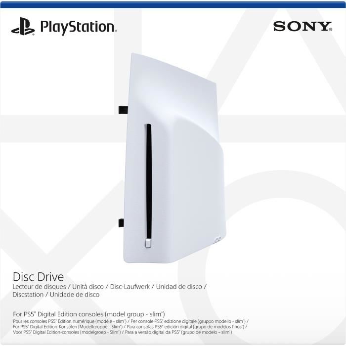 Lecteur de disques uniquement pour console PS5 SLIM édition numérique