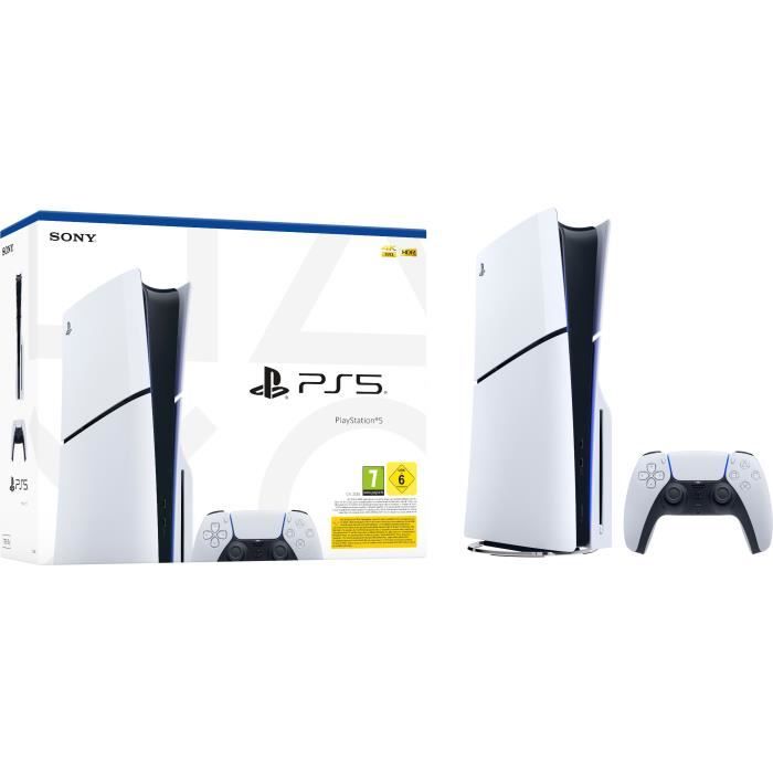 Console PlayStation 5 - Edition Standard (Modele Slim avec lecteur CD)