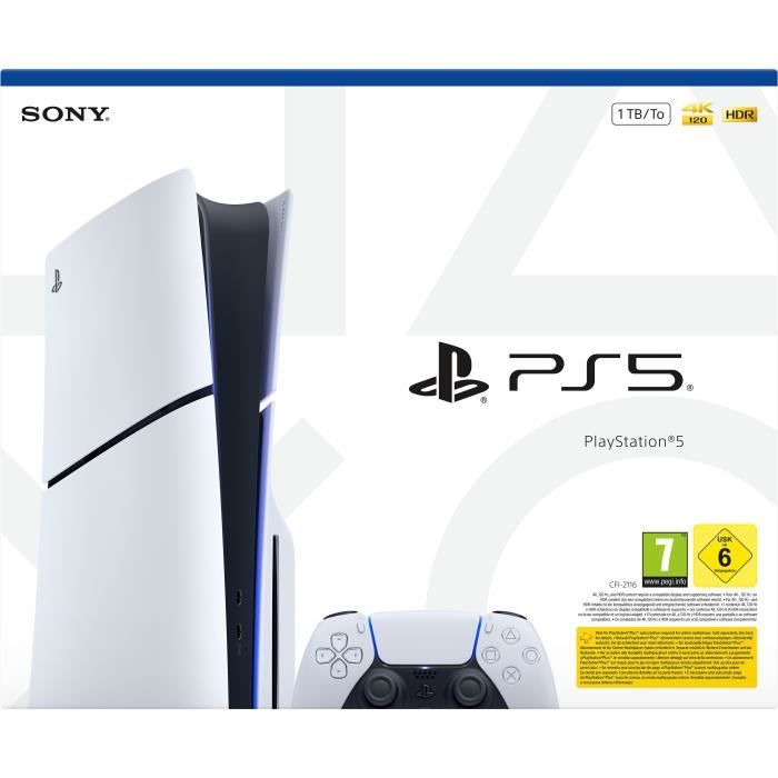 Console PlayStation 5 - Edition Standard (Modele Slim)